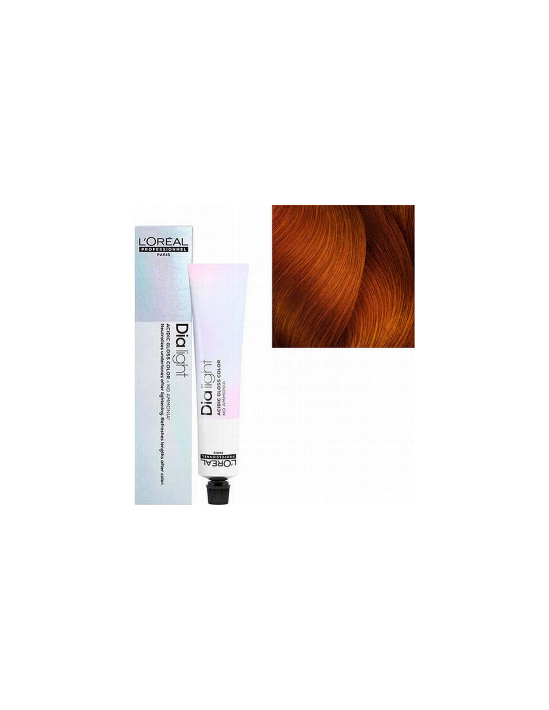 L'Oreal Professionnel, Dia Light, Ammonia-Free, Permanent Hair Dye, 7.40 , 50 ml