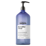 L'Oreal Professionnel, Serie Expert Blondifier Gloss, Acai Polyphenols, Hair Shampoo, Resurfacing And Illuminating, 1500 ml