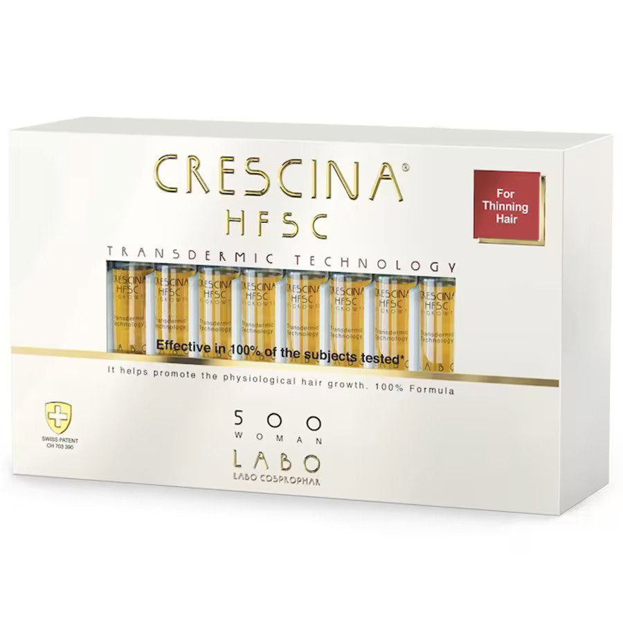 Labo Cosprophar Suisse Crescina Transdermic HFSC 500 Women Hair Growth Treatment Ampoules 20 pcs