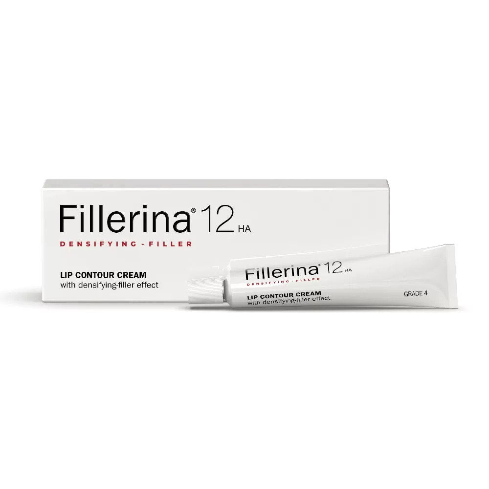 Labo Suisse, Fillerina 12HA Densifying Filler Grade 4, Hydrate & Firm, Cream, For Lips Contour, 15 ml