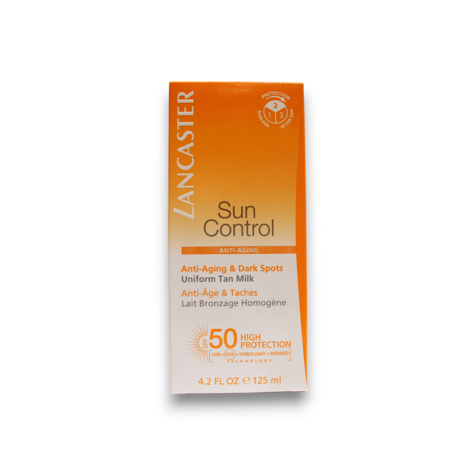 Lancaster, Sun Control, Anti-Wrinkle, Sunscreen Lotion, SPF 50, 125 ml *Tester