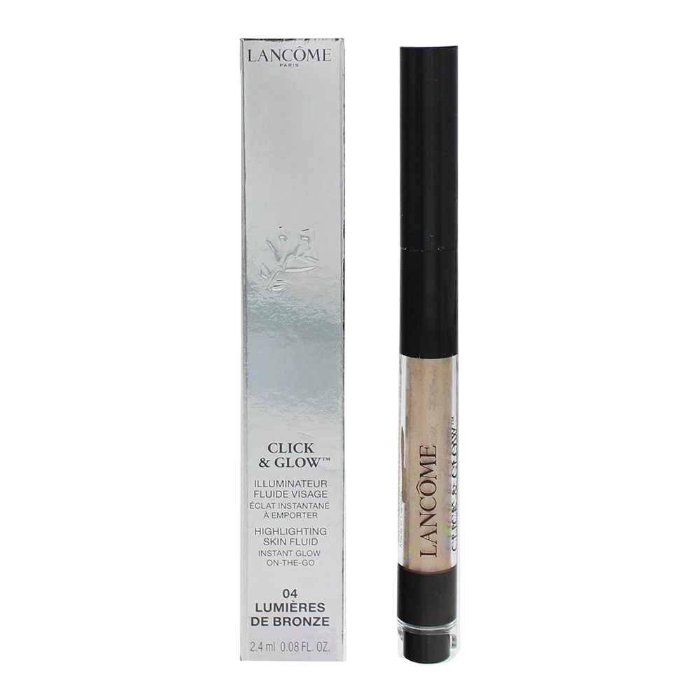 Lancome, Click & Glow, Highlighting, Liquid Highlighter, #04, Lumières de Bronze, For Face, 2.4 ml