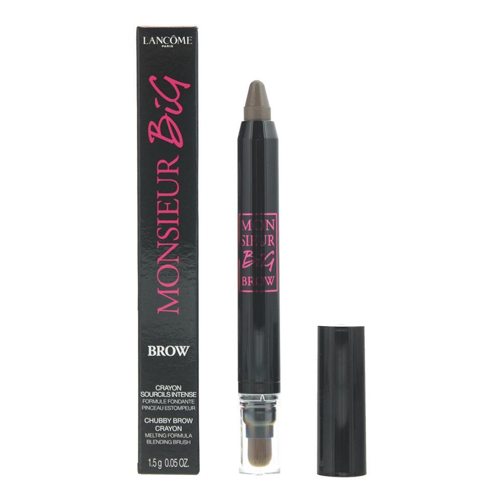 Lancome, Monsieur Big Brow, Blending, Eyebrow Cream Pencil & Brush 2-In-1, 02, Chestnut, 1.5 g