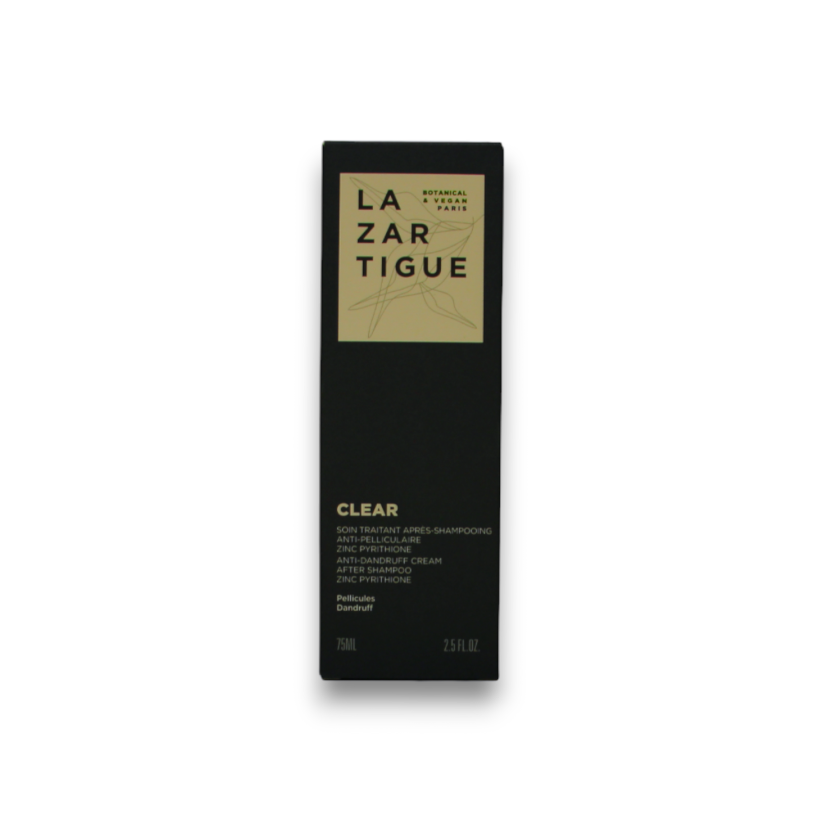 Lazartigue, Clear, Vegan, Hair Cream Treatment, Anti-Dandruff, 75 ml