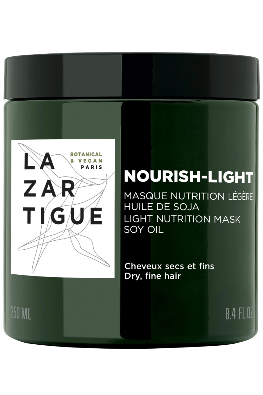 Lazartigue, Nourish-Light, Vegan, Hair Treatment Cream Mask, Moisturizing, After Shampoo, 250 ml