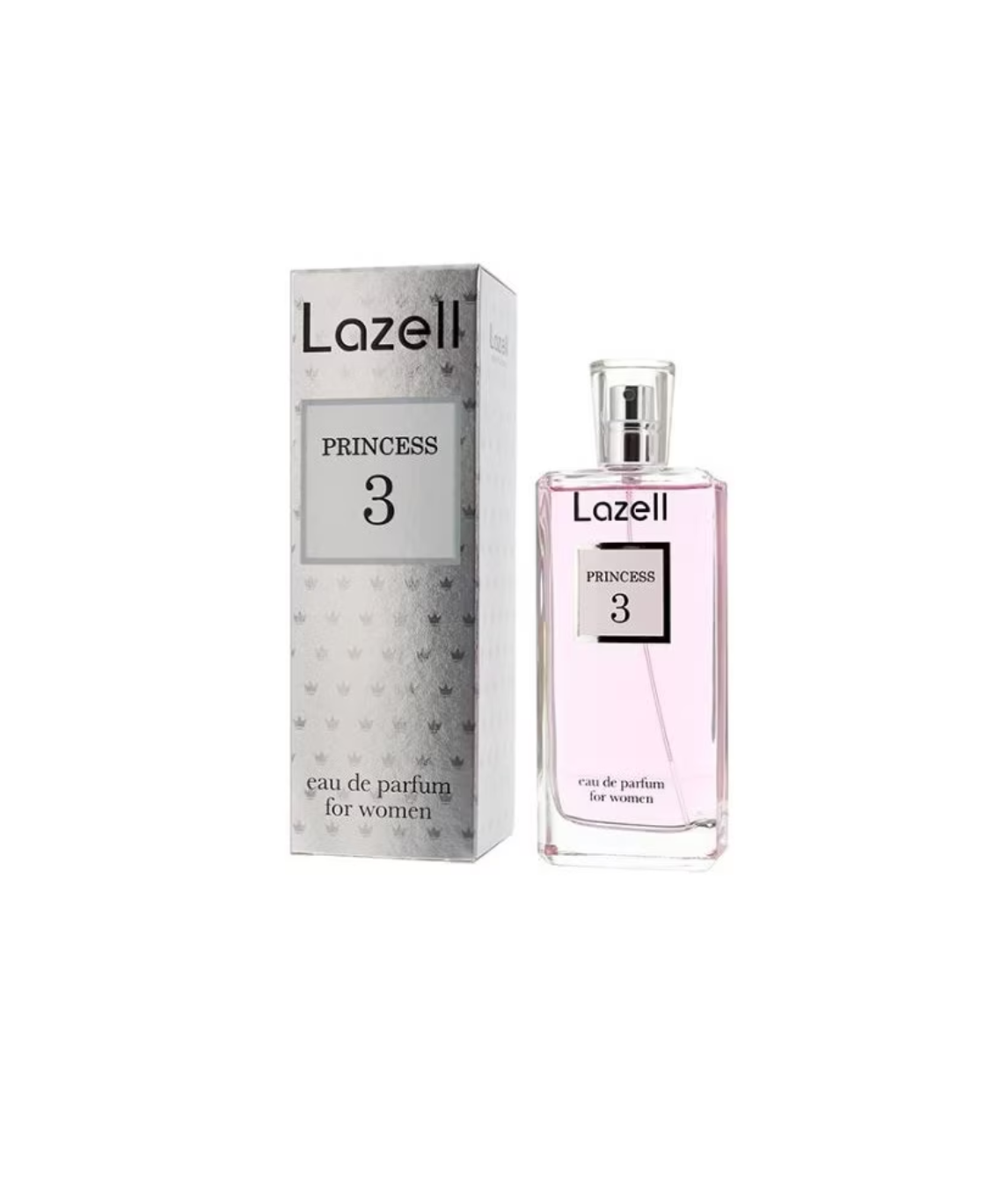 Lazell, Princess 3, Eau De Parfum, For Women, 100 ml
