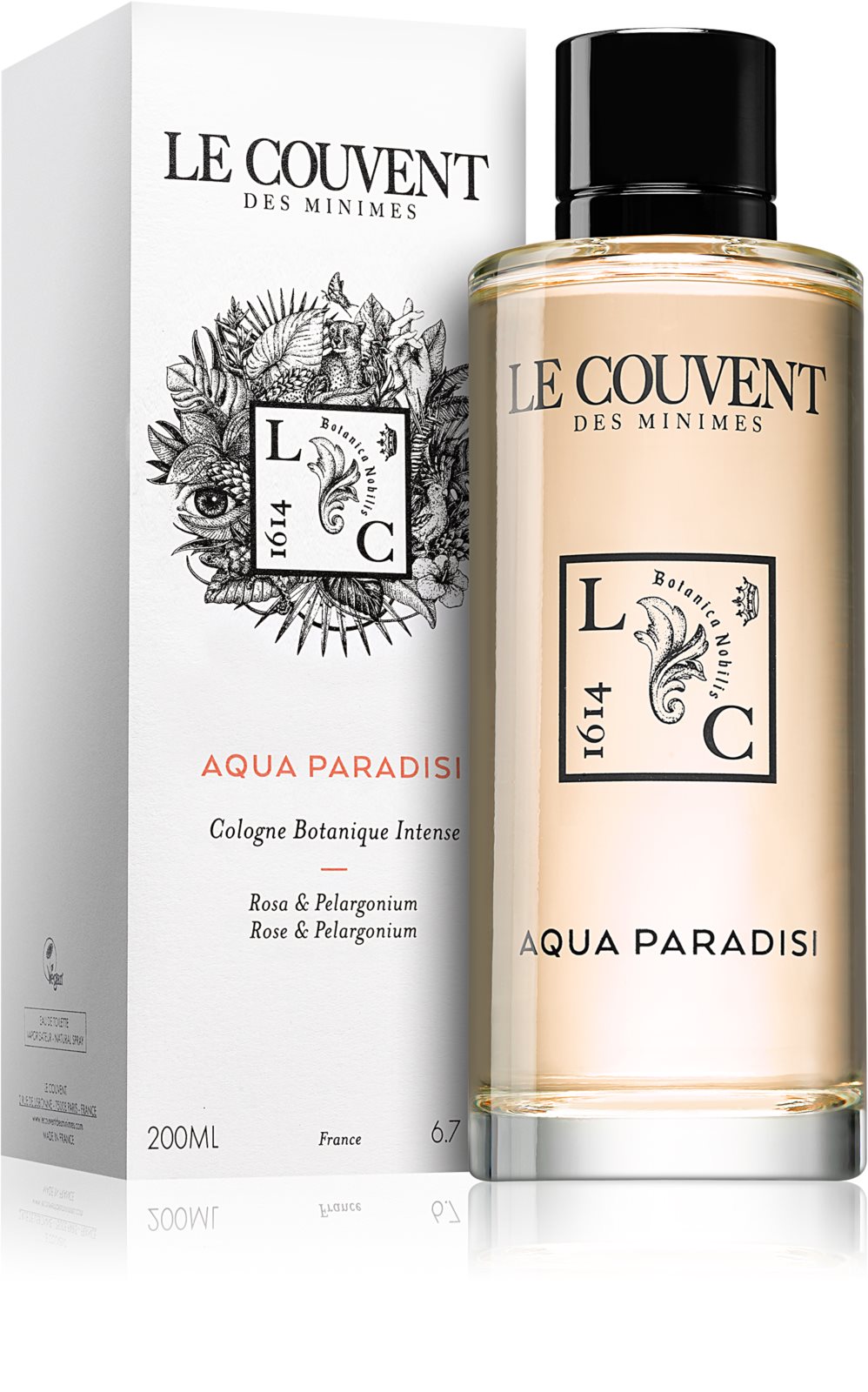 Le Couvent Maison de Parfum, Botanical - Aqua Paradisi, Eau De Cologne, Unisex, 200 ml