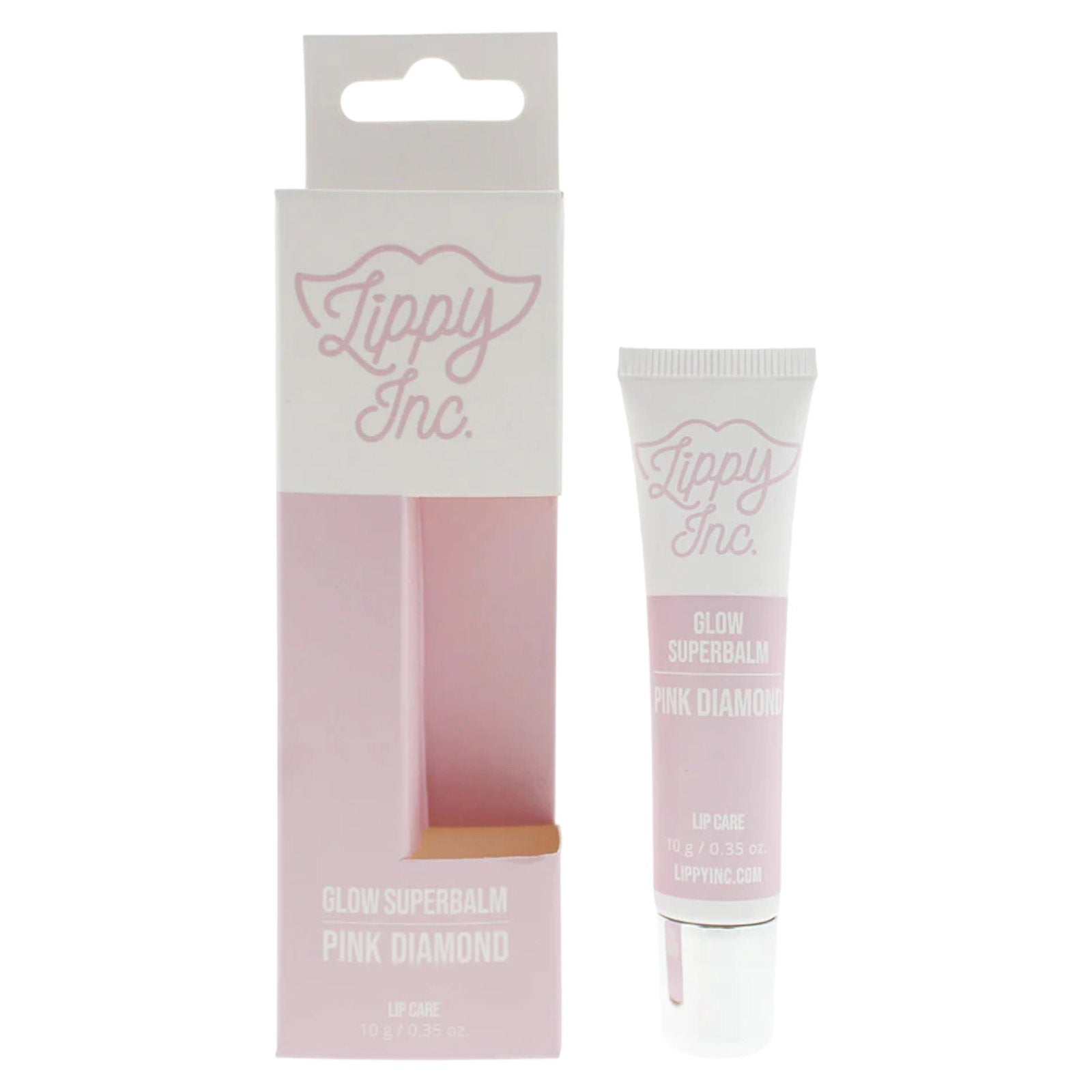 Lippy Inc., Glow Superbalm Pink Diamond, Lip Balm, Pink Diamond, 10 g