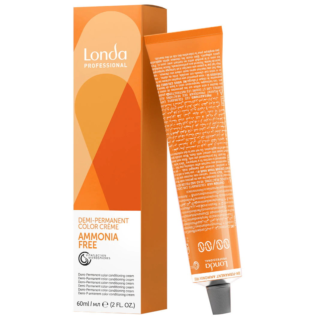 Londa Professional, Londacolor, Ammonia-Free, Demi-Permanent Hair Dye, 7/0 , 60 ml
