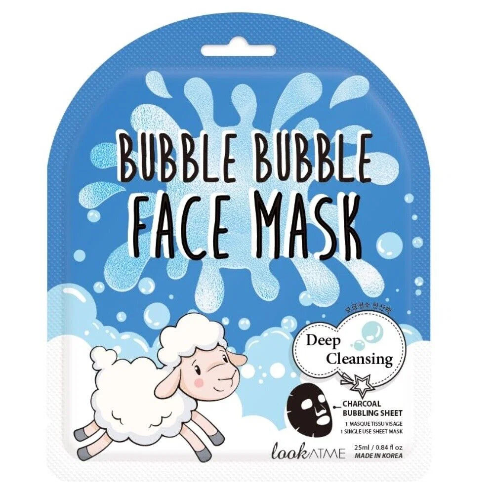 Look At Me Bubble Bubble Charcoal Deep Cleansing Sheet Mask 25 ml