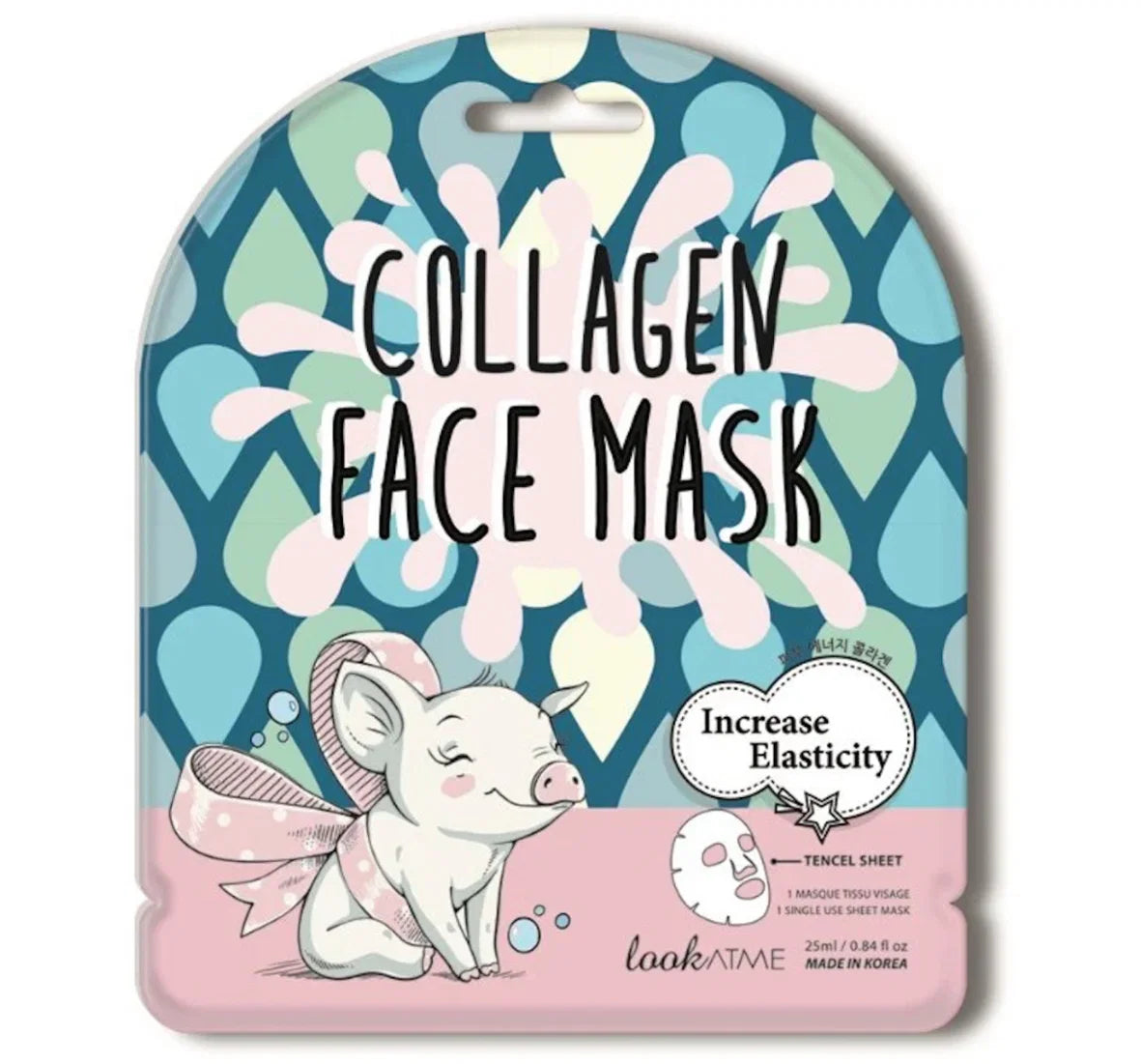 Look At Me Collagen Sheet Mask - Increase Elasticity 25 ml