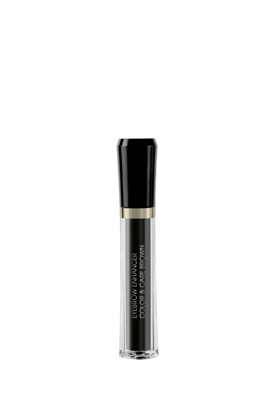 M2 Beaute, Eyebrow Enhancer Color & Care, Vegan, Growth, Eyebrow Gel, Brown, 6 ml