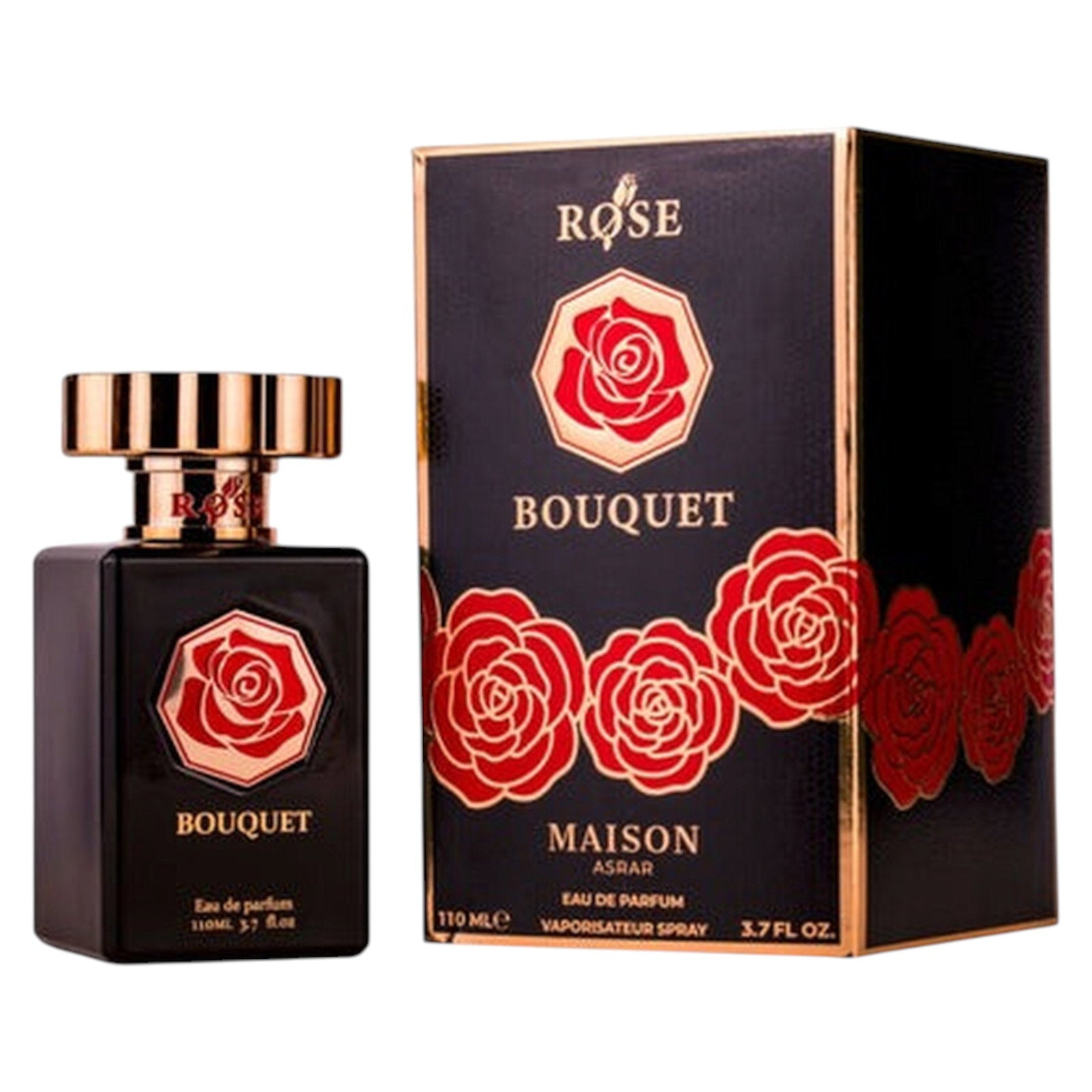 Maison Asrar, Rose Bouquet, Eau De Parfum, For Women, 110 ml