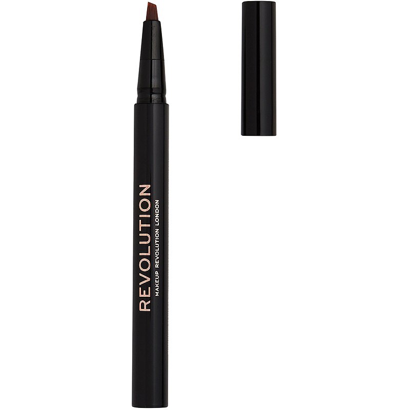 Makeup Revolution, Bushy Brow, Eyebrow Cream Pencil, Dark Brown, 0.5 ml