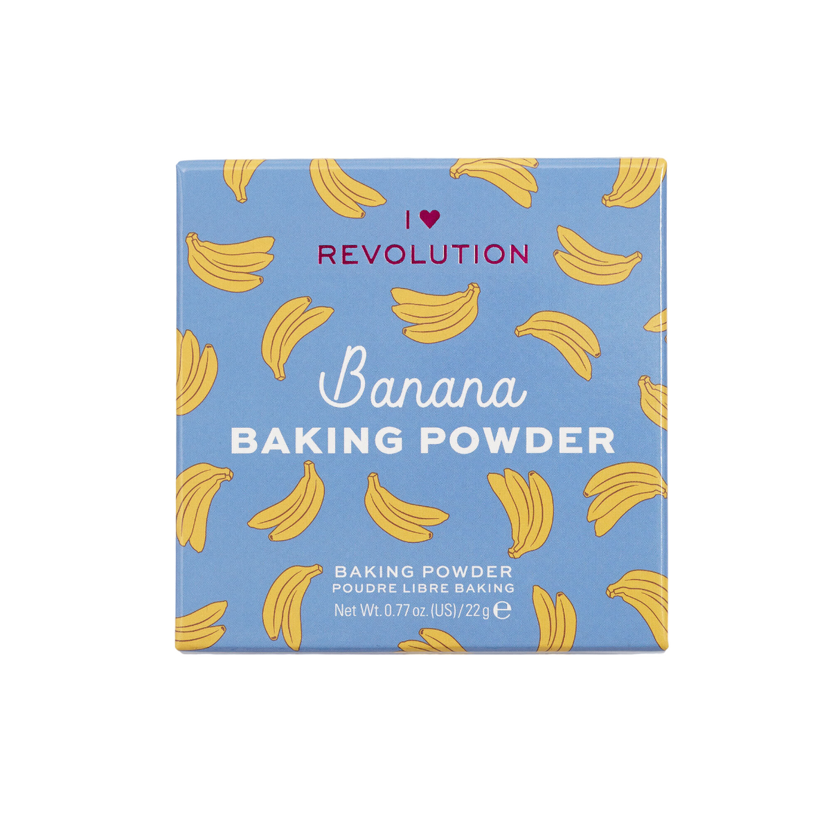 Makeup Revolution, I Heart Revolution, Loose Setting Powder, Banana, 22 g