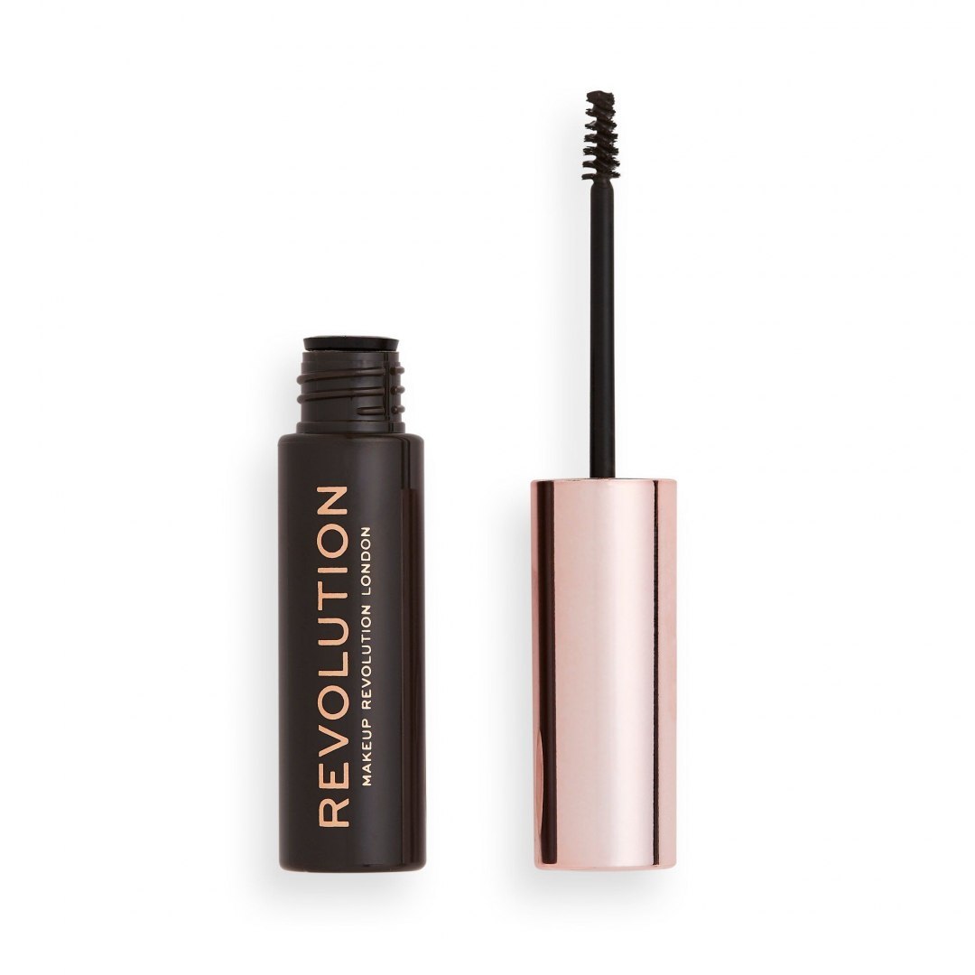 Makeup Revolution, Makeup Revolution, Eyebrow Gel, Dark Brown, 6 ml