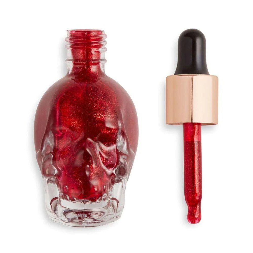 Makeup Revolution, Skull Edition, Liquid Highlighter, Creature Blood of My Enemies, 13 ml