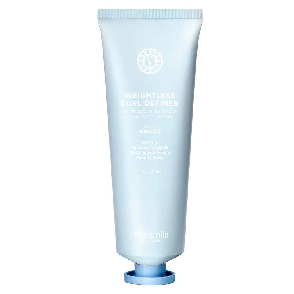 Maria Nila, Coils & Curls Weightless, Hair Styling Gel, Curl Defining, Light Hold, 125 ml