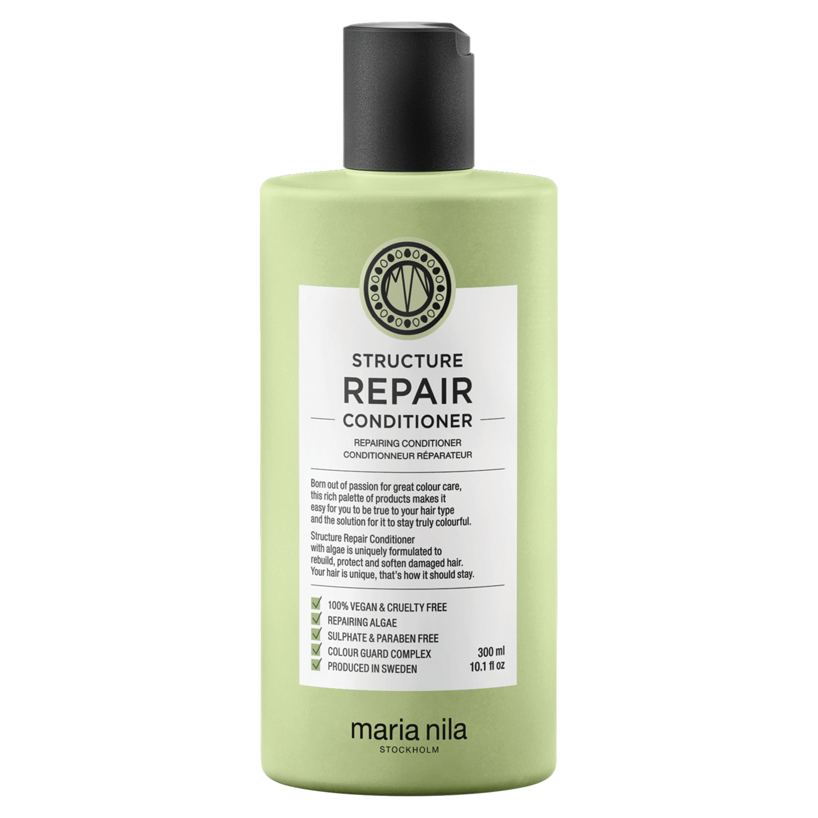 Maria Nila, Structure Repair, Cruelty Free, Hair Conditioner, For Repairing, 300 ml