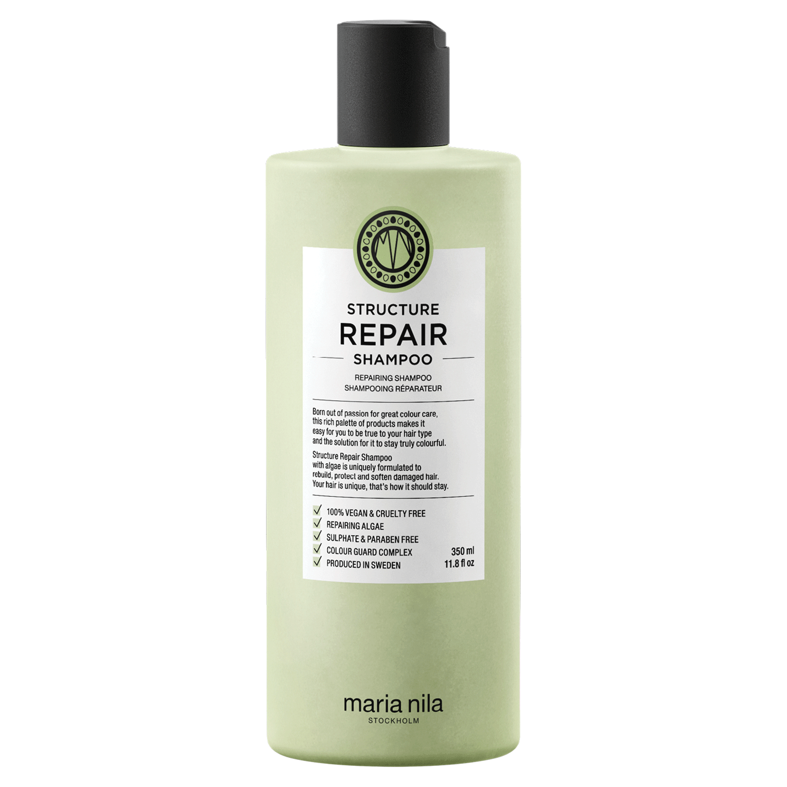 Maria Nila, Structure Repair, Hair Shampoo, For Repairing, 350 ml