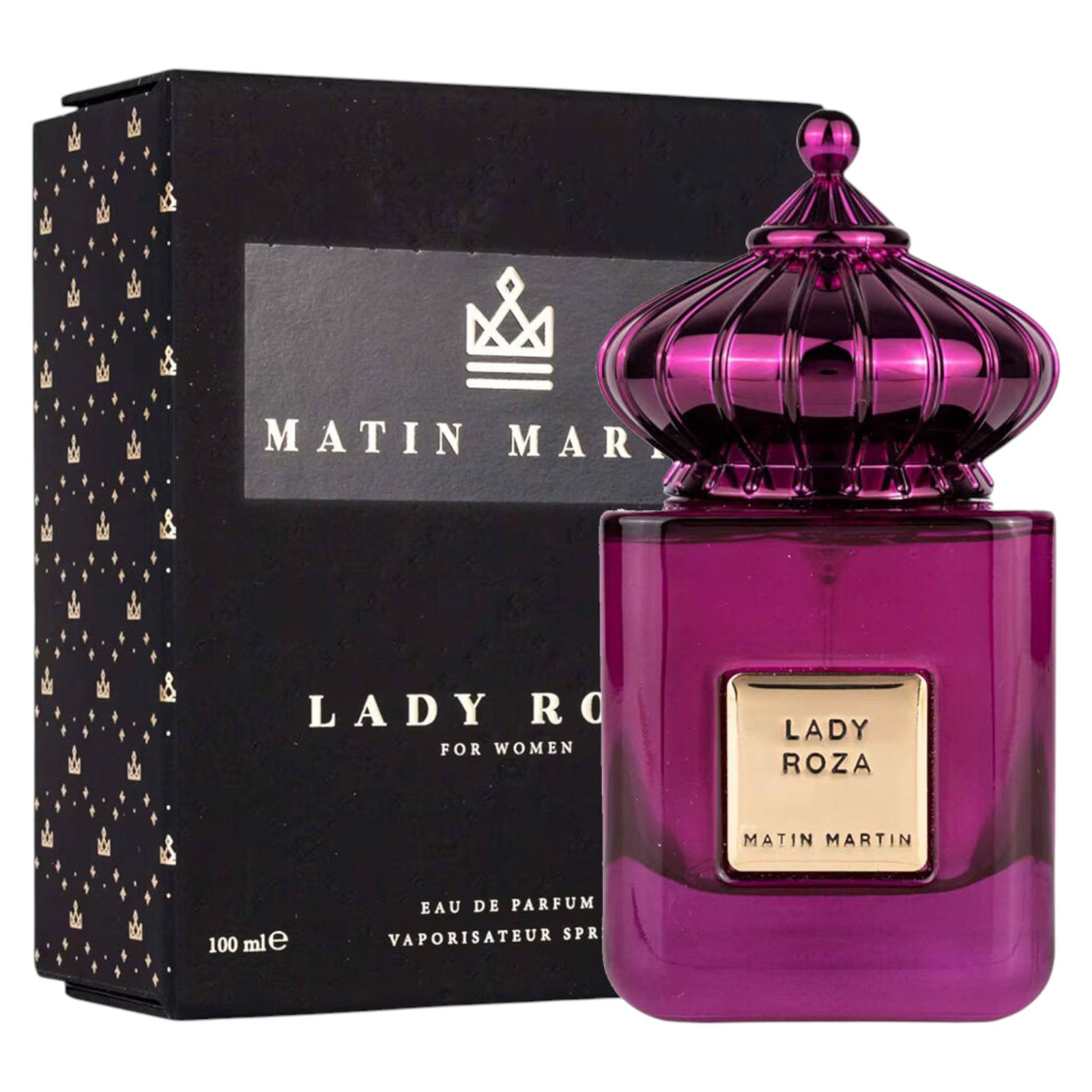 Matin Martin, Lady Roza, Eau De Parfum, For Women, 100 ml