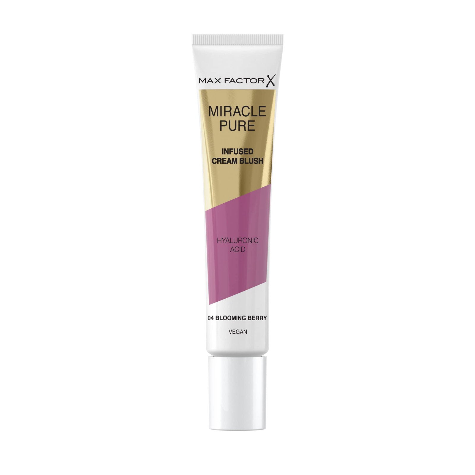 Max Factor, Miracle Pure, Hydrating, Cream Blush, 04, Blooming Berry, 15 ml