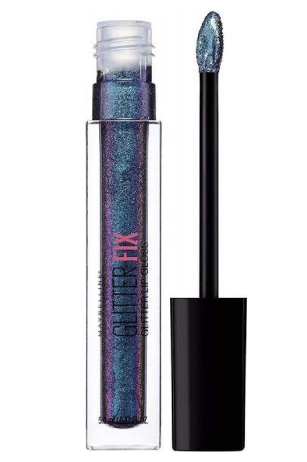 Maybelline, Glitter Fix, Lip Gloss, 75, Steamy Nights, 5 ml