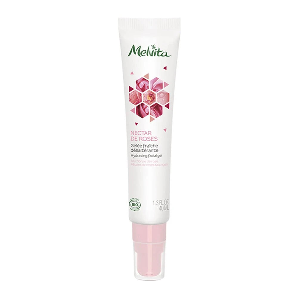 Melvita, Nectar de Roses, Organic, Hydrating, Day, Gel, For Face, 40 ml *Tester