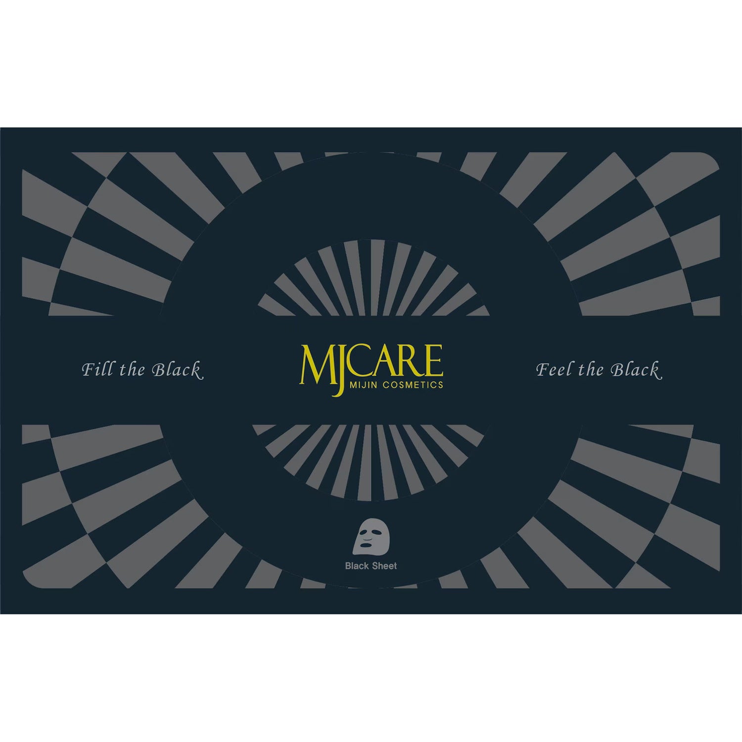 Mijin, Mjcare, Charcoal, Eliminates Impurities, Sheet Mask, For Face, 25 ml