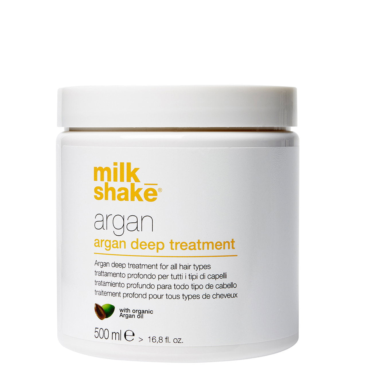 Milk Shake, Argan, Organic Argan Oil, Hair Cream Treatment, For Nourishing, 500 ml