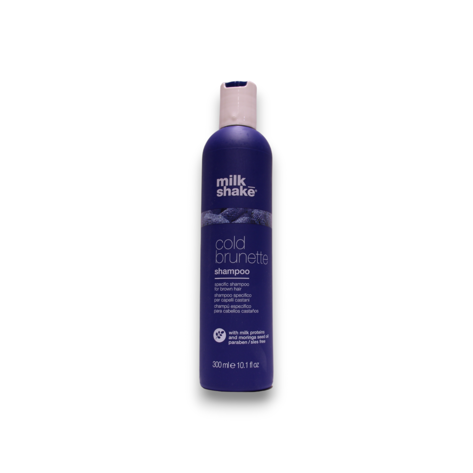 Milk Shake, Cold Brunette, Moringa Oil, Hair Shampoo, Remove Warm Tones – Red/Orange, 300 ml