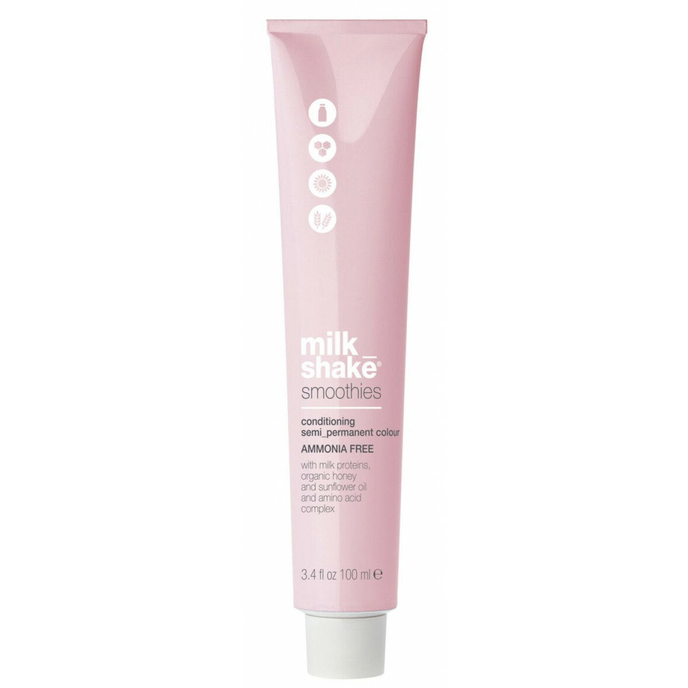 Milk Shake, Smoothies, Ammonia-Free, Semi-Permanent Hair Dye, 4.44C , 100 ml