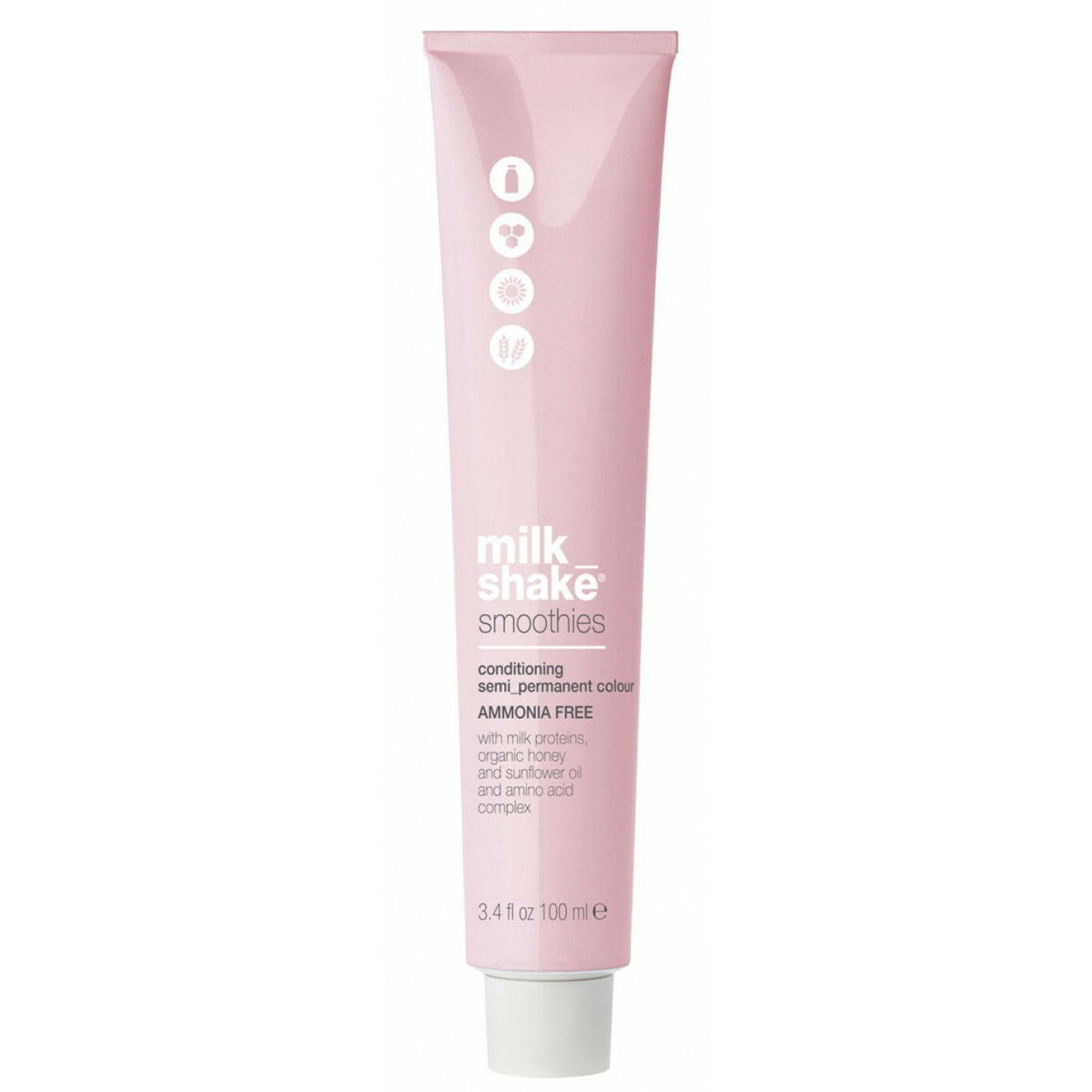 Milk Shake, Smoothies, Ammonia-Free, Semi-Permanent Hair Dye, 55N Light Brown, 100 ml