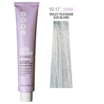 Milk Shake, Creative, SLS/SLES-Free, Permanent Hair Dye, 10.1710AV Violet Platinum Ash Blond, 100 ml