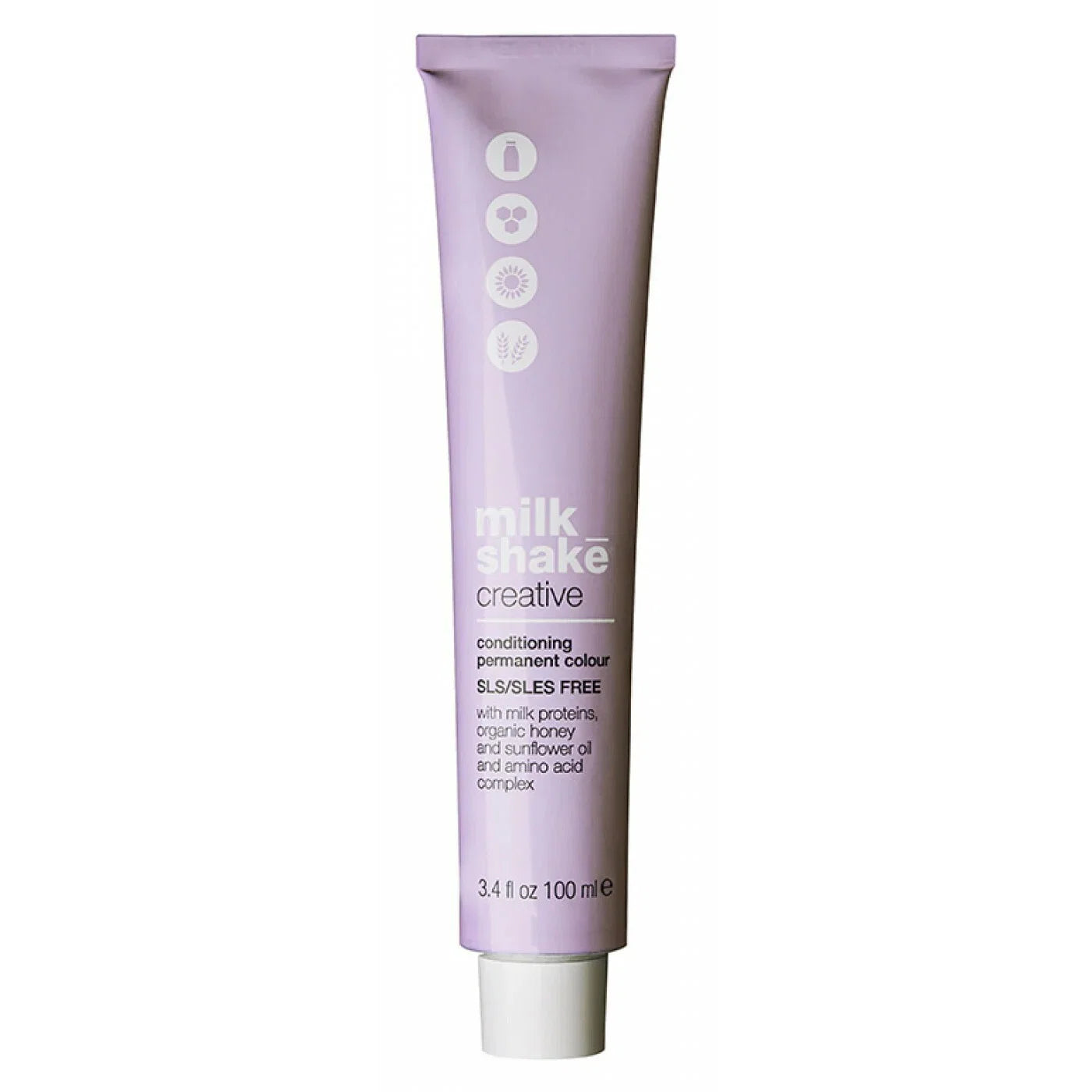Milk Shake, Creative, SLS/SLES-Free, Permanent Hair Dye, 5.165AR Ash Red Light Brown, 100 ml