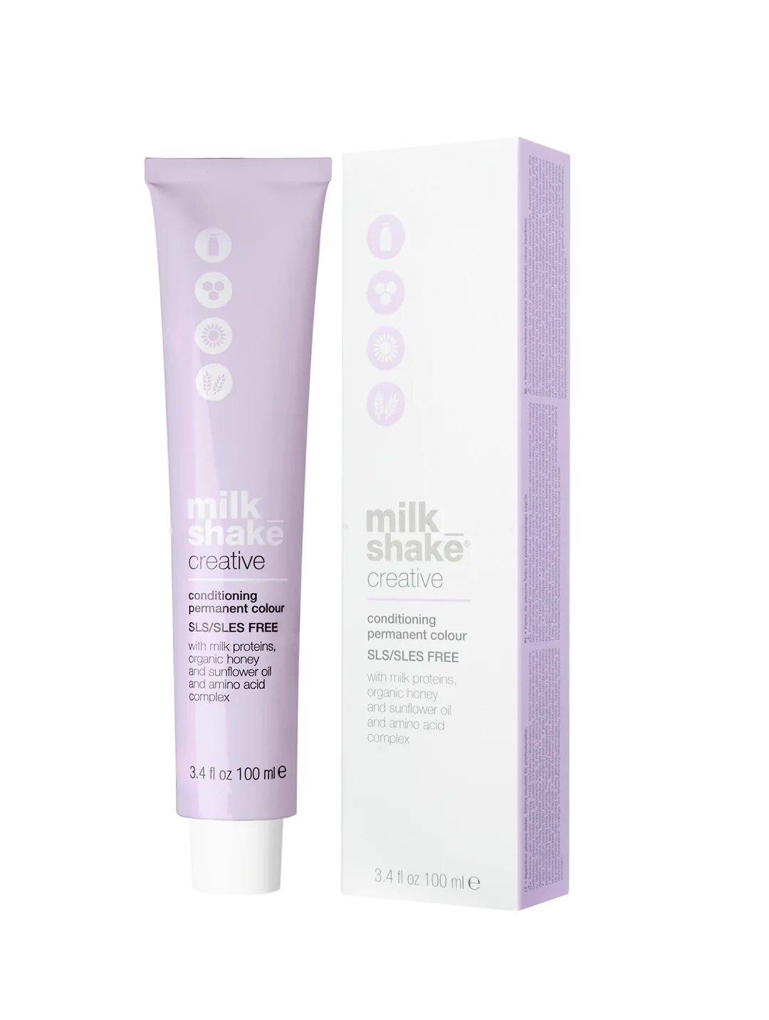 Milk Shake, Creative, SLS/SLES-Free, Permanent Hair Dye, 5.355GM , 100 ml