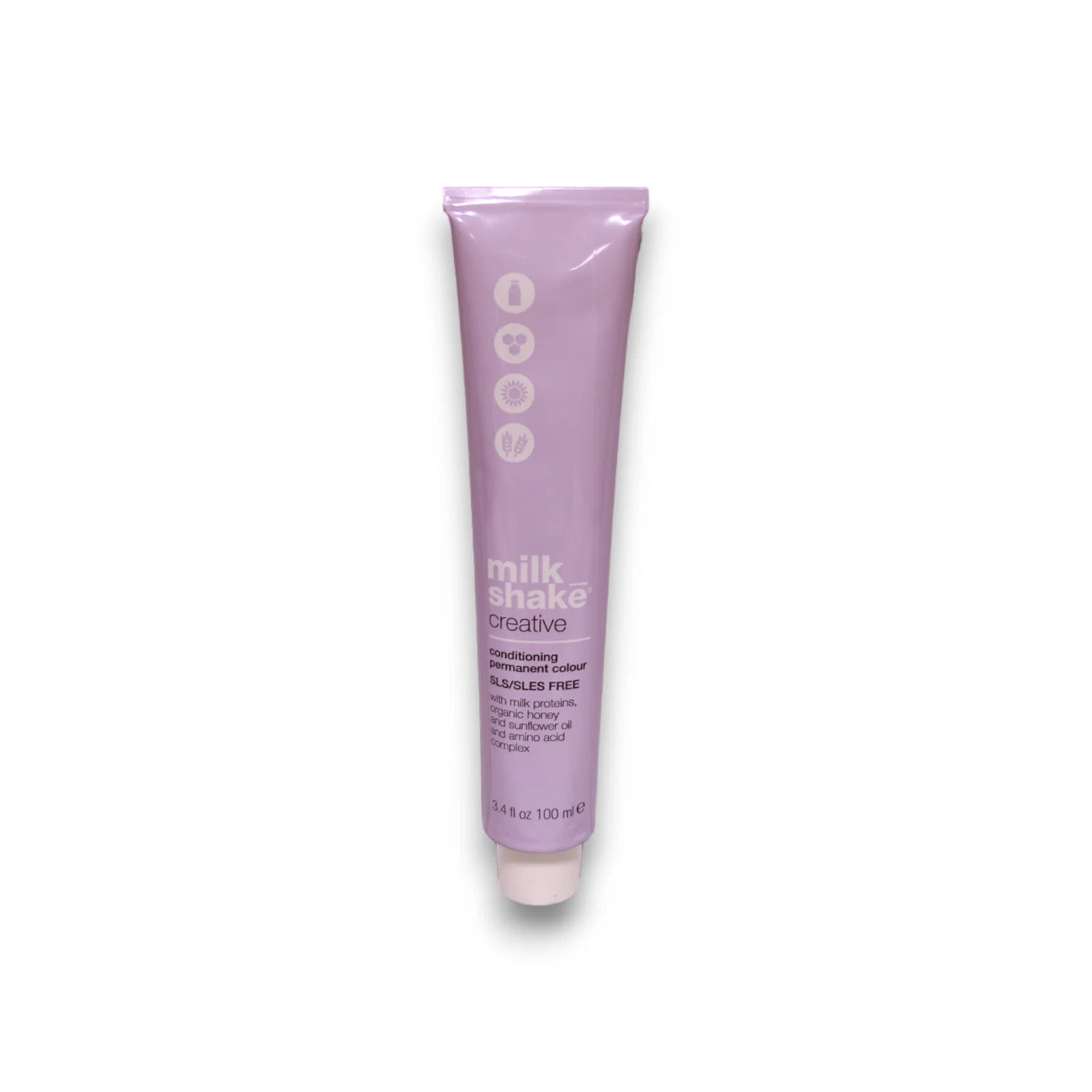 Milk Shake, Creative, SLS/SLES-Free, Permanent Hair Dye, 9.849BC Copper Chestnut Very Light Blond, 100 ml