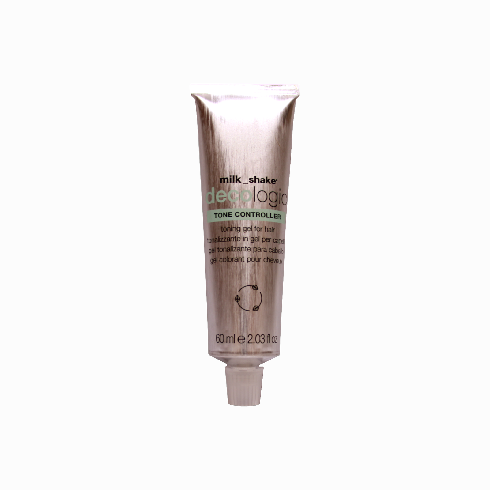 Milk Shake, Decologic Tone Controller, Silk Proteins, Hair Colouring Cream Toner,  Platinum, For Lightened Hair, 60 ml