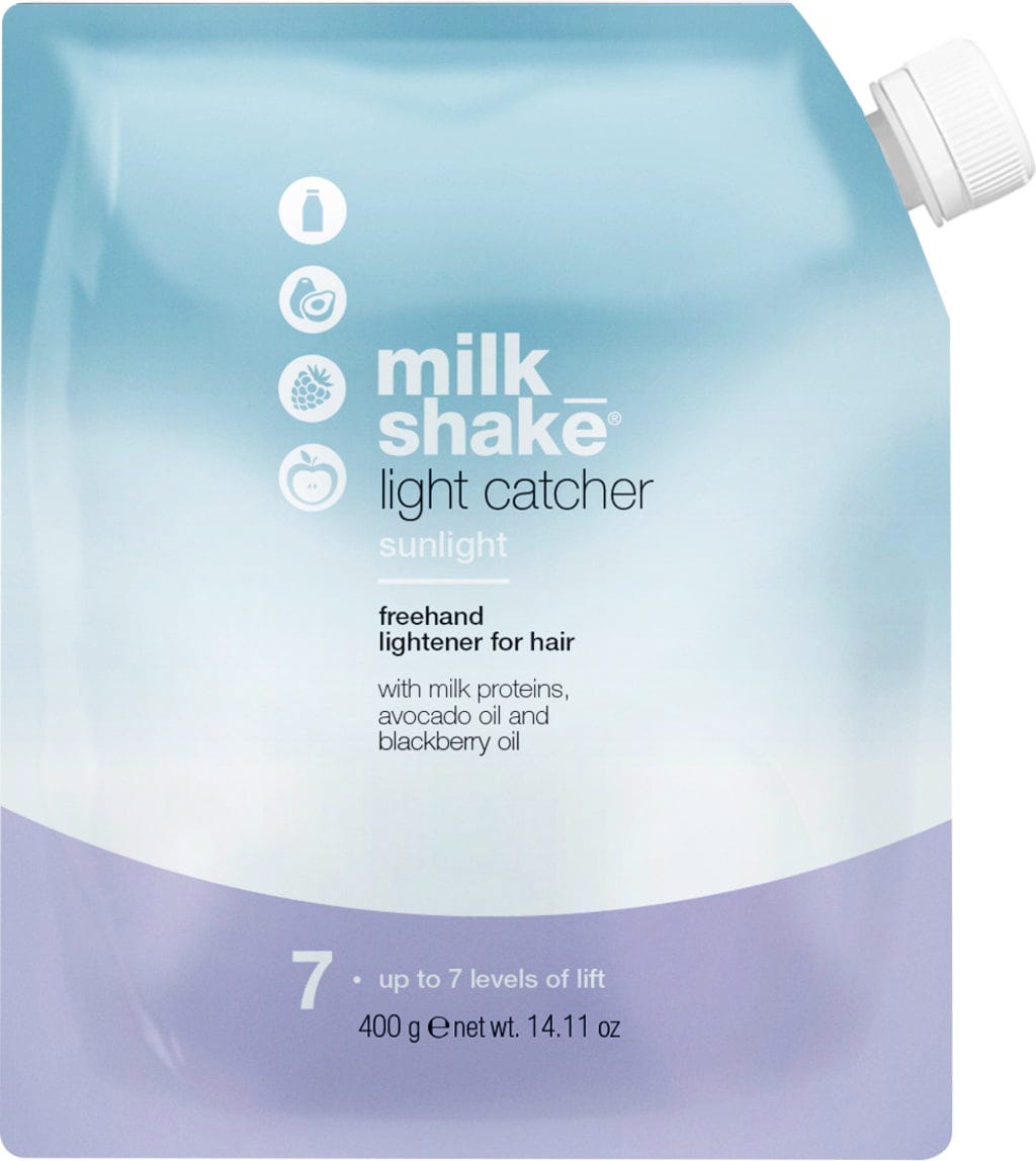Milk Shake, Light Catcher, Up to 7 Levels of Lift, Hair Oxidant Powder, 400 g