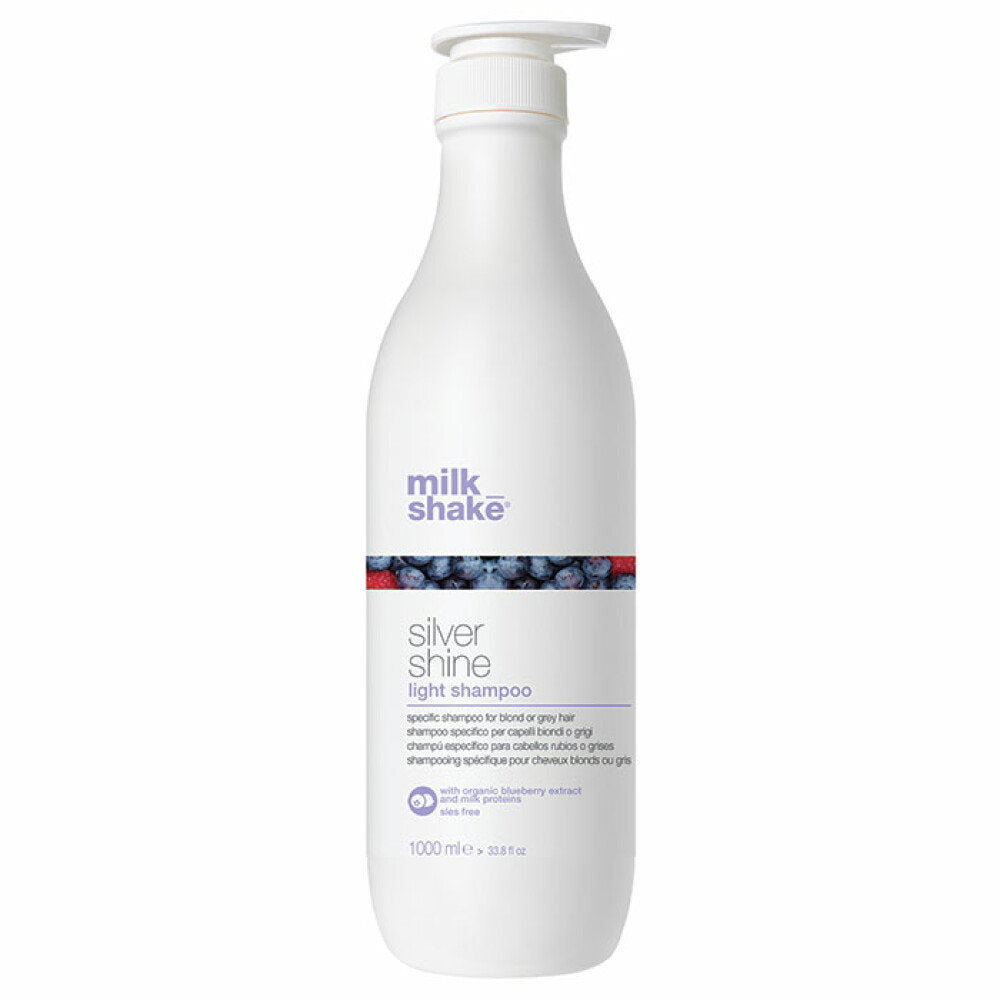 Milk Shake, Silver Shine Light, Sulfates-Free, Hair Shampoo, For Neutralisation Of Yellow Tones, 1000 ml