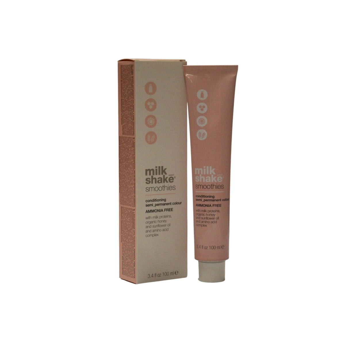 Milk Shake Smoothies Semi-Permanent Hair Dye 4.81 Cast Moka Cen 100 ml