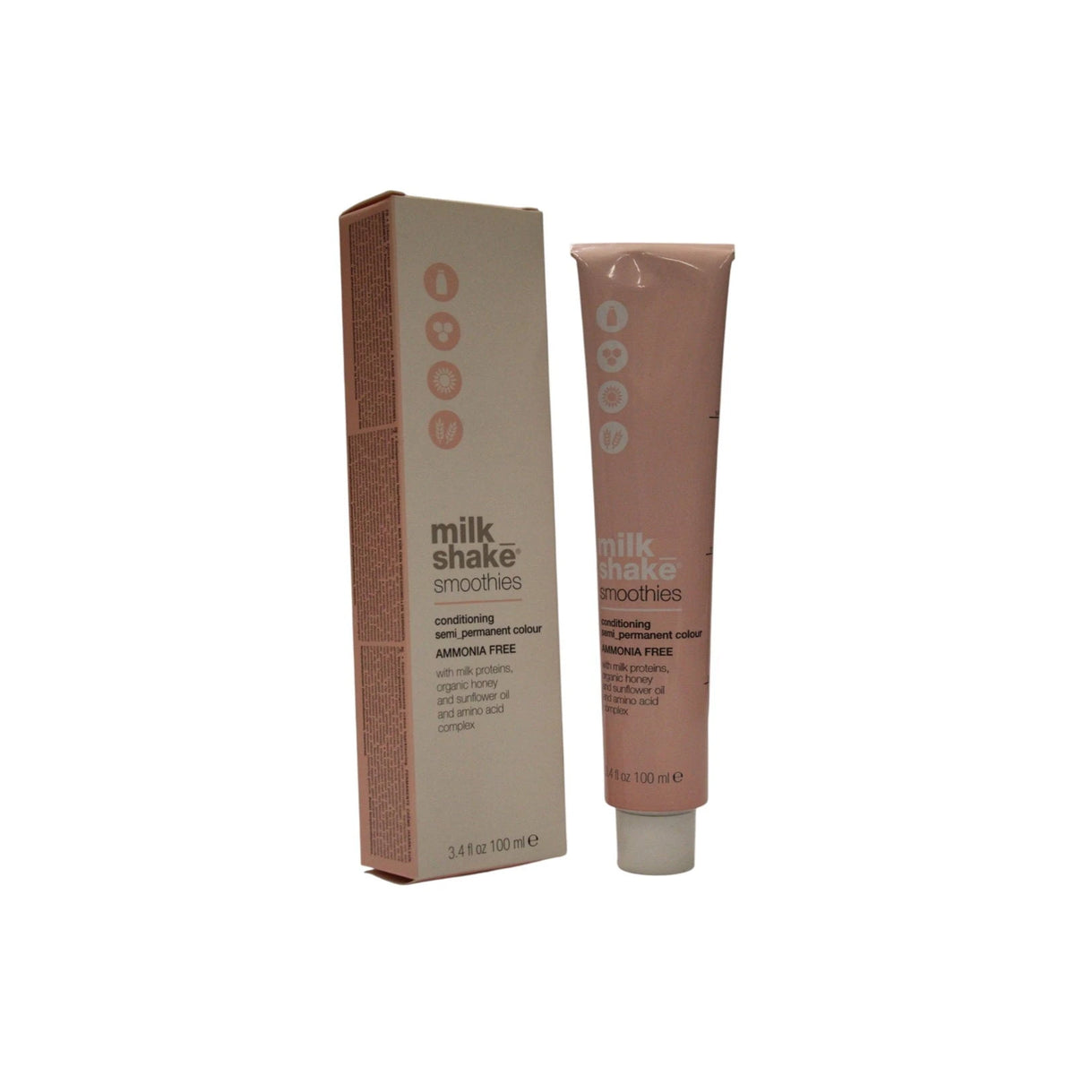 milk_shake Smoothies Semi-Permanent Hair Dye 5.8 Moka Light Brown 100 ml