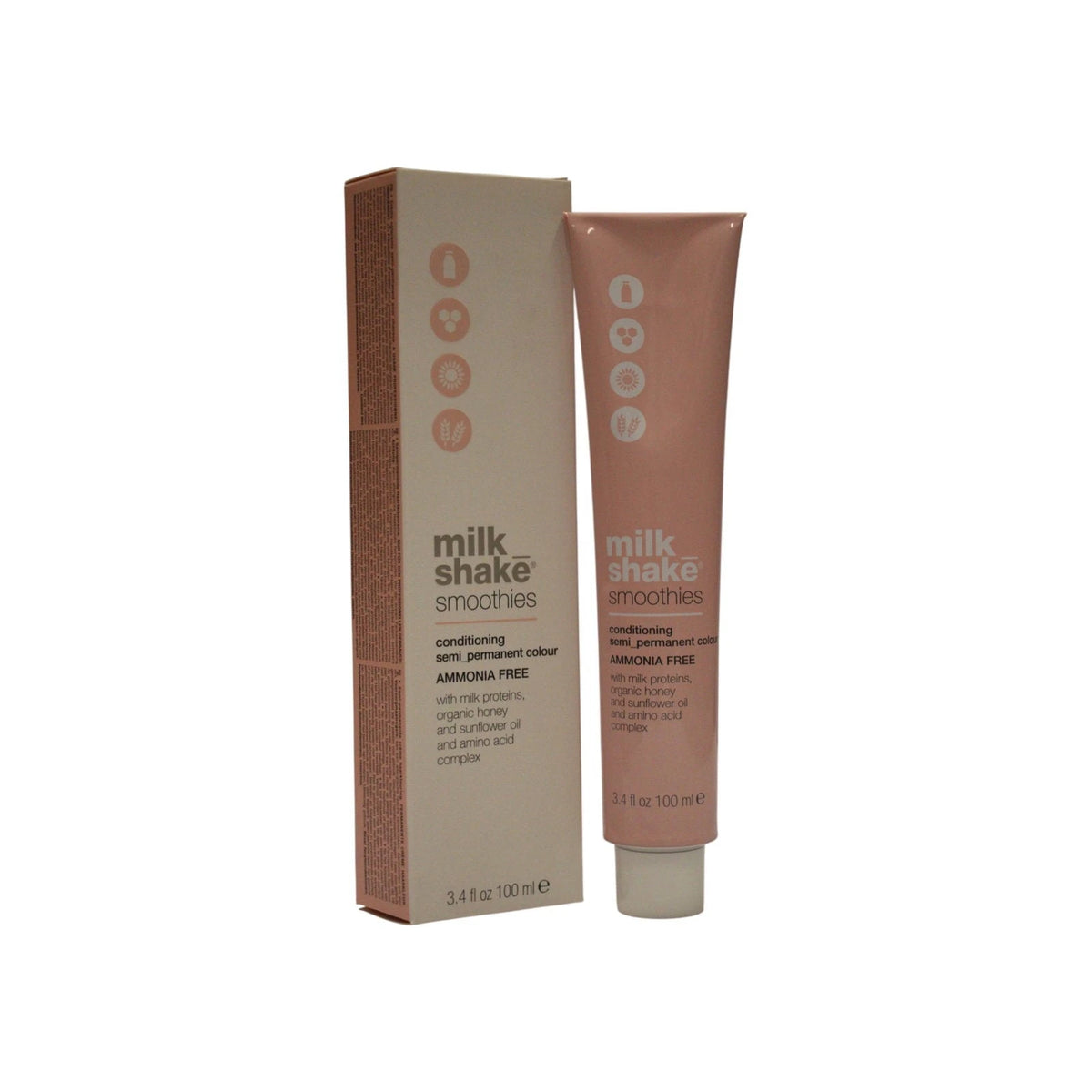 milk_shake Smoothies Semi-Permanent Hair Dye 9.7 Very Light Purple Blonde 100 ml