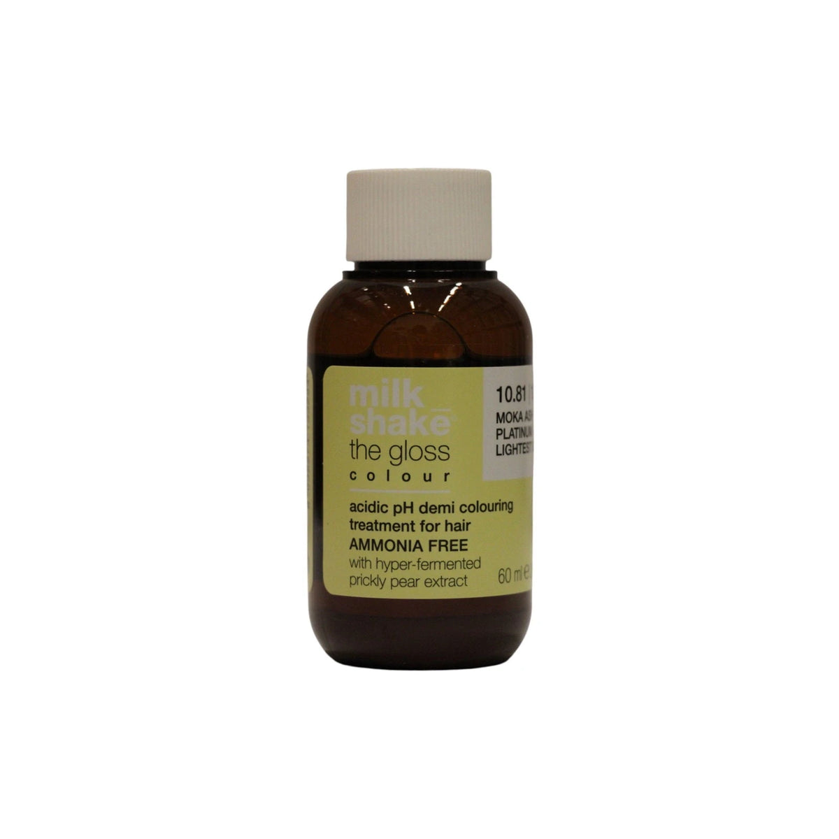 milk_shake The Gloss Acidic pH Demi-Permanent Hair Dye 10.81 Moka Ash Platinum 60 ml
