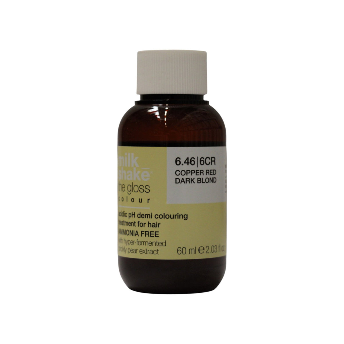 Milk Shake The Gloss Acidic pH Demi-Permanent Hair Dye 6.46 Copper Red Dark Blond 60 ml