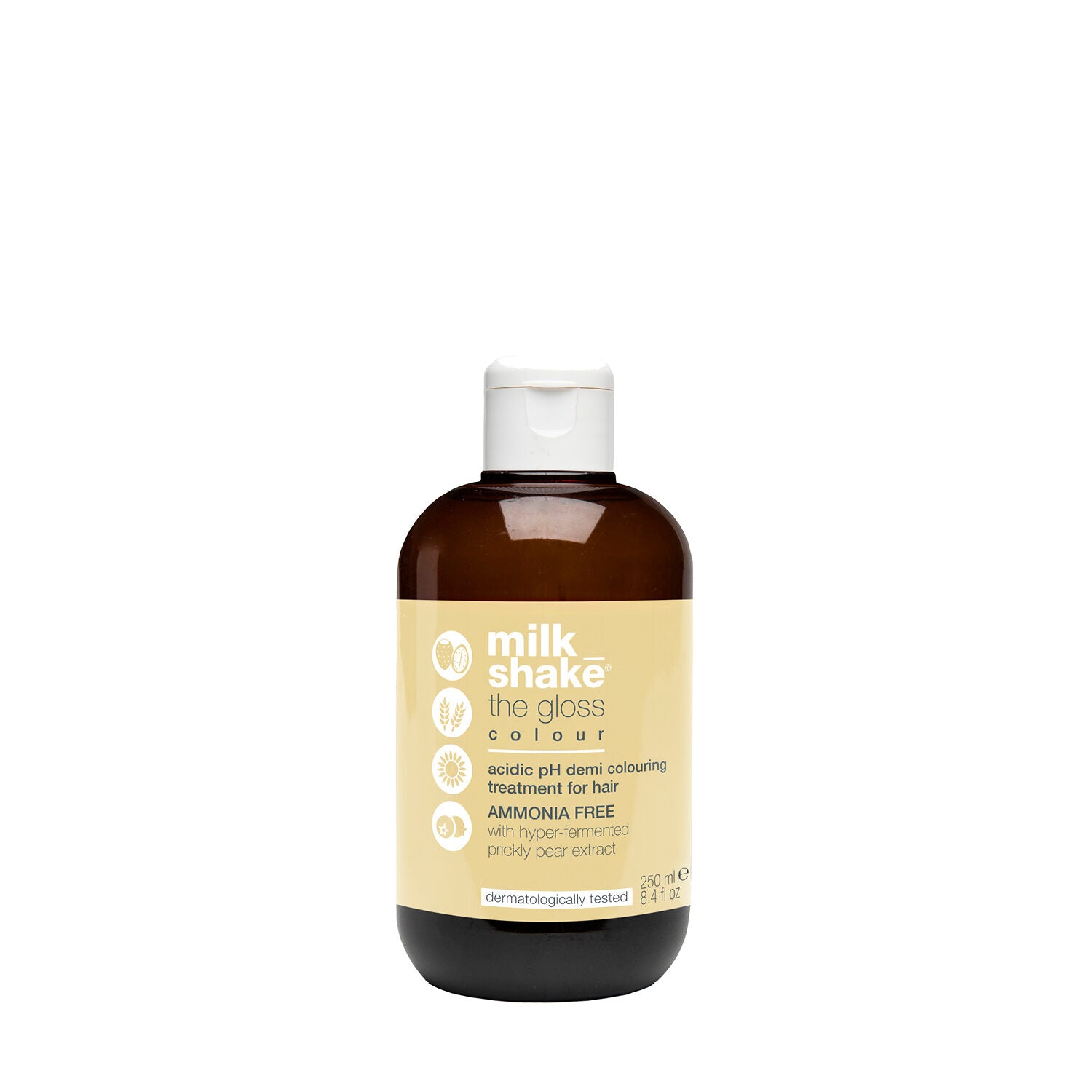 Milk Shake, The Golss Acidic pH, Demi-Permanent Hair Dye, 5 Castano Chiaro, 60 ml