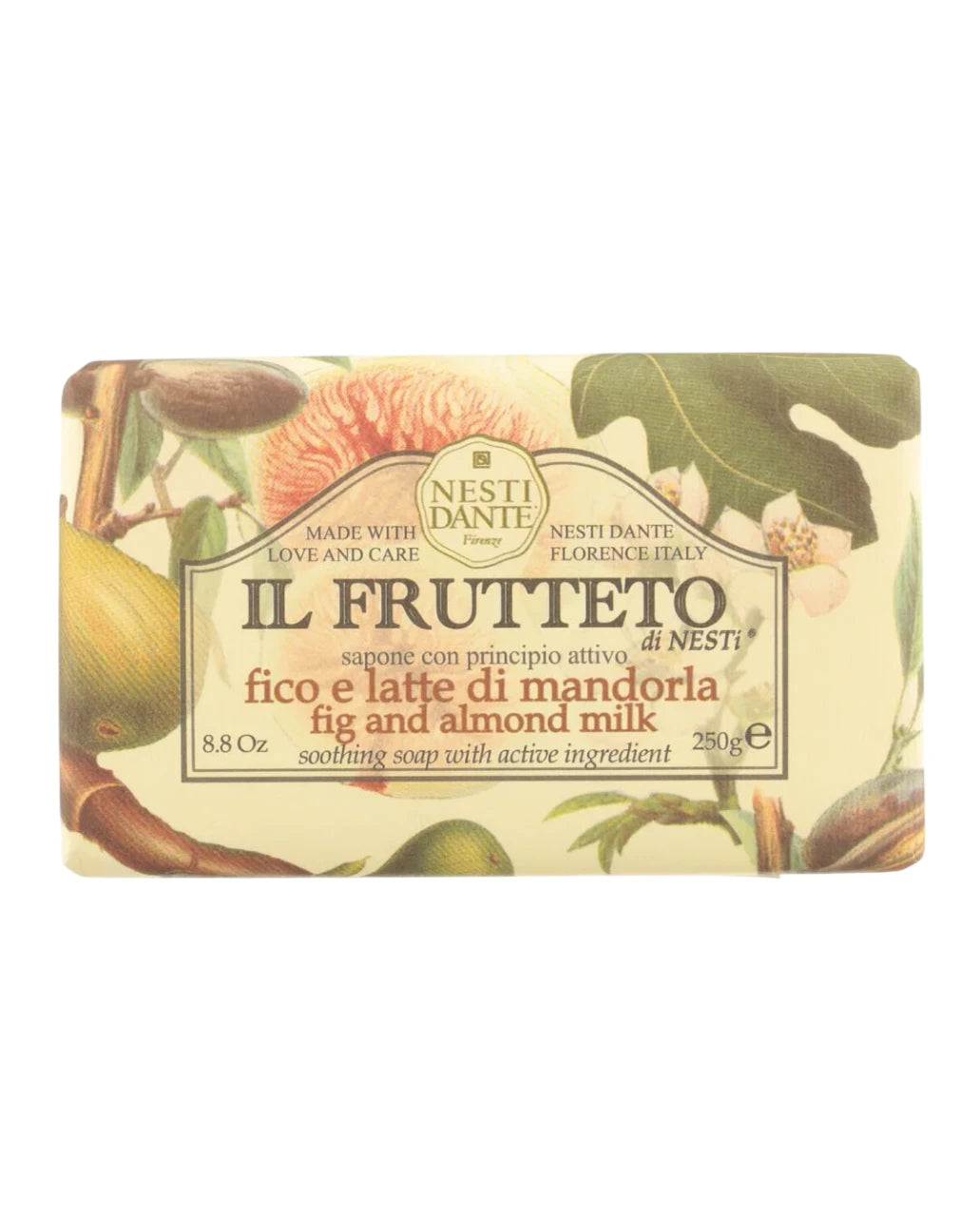 Nesti Dante Il Frutteto Fig & Almond Milk Soothing Soap Bar 250 g