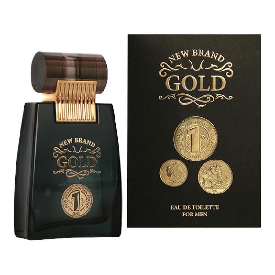 New Brand, Gold Ace, Eau De Toilette, For Men, 100 ml