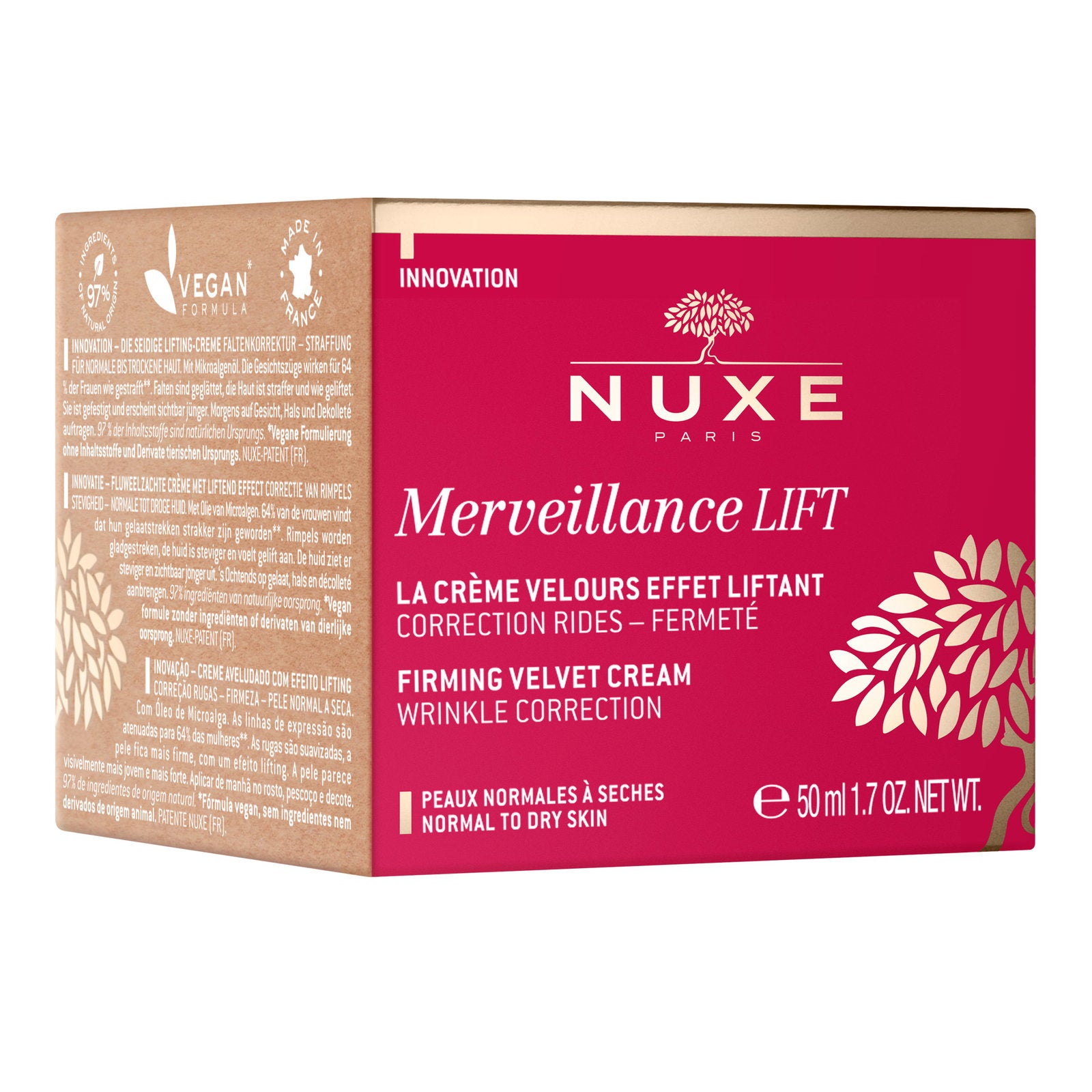 Nuxe, Merveillance Lift, Lifting, Cream, For Face, 50 ml