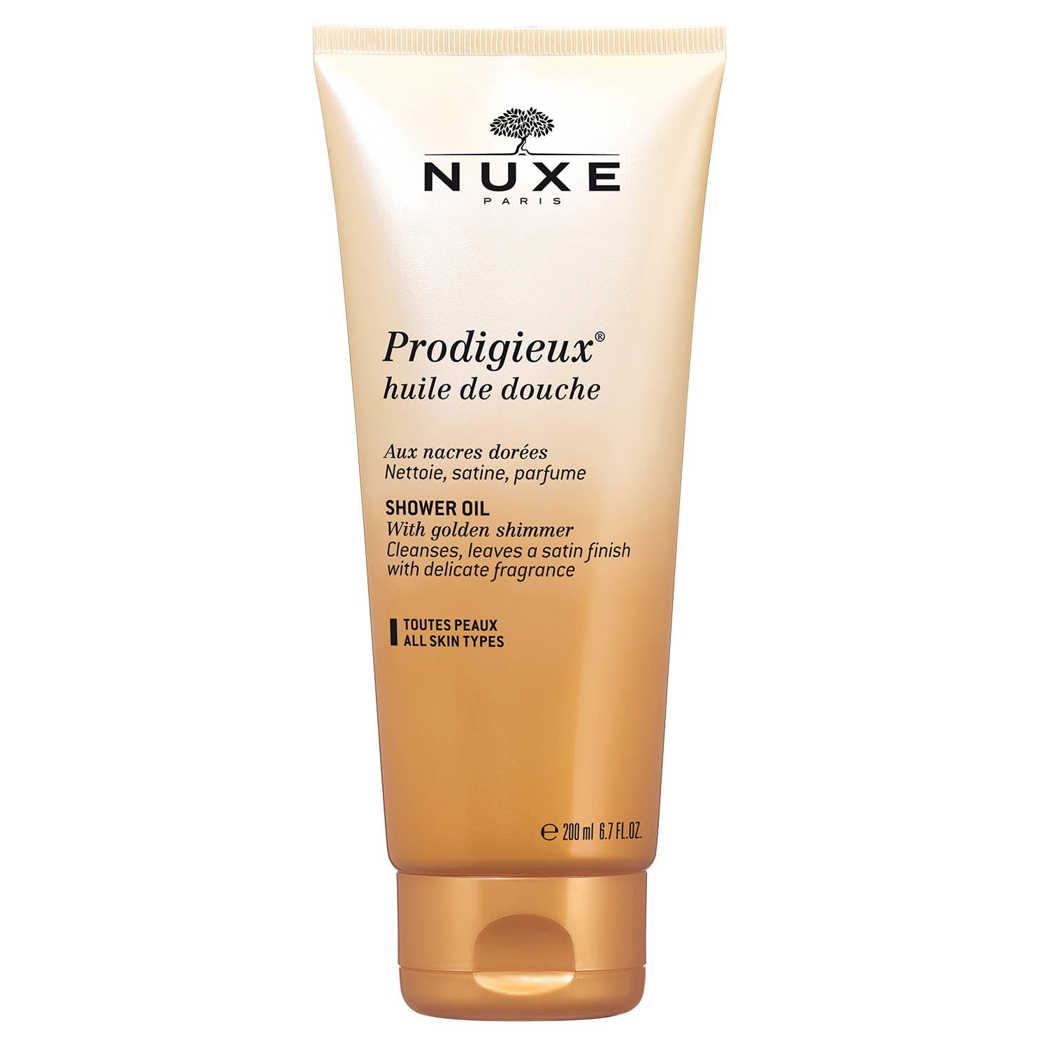 Nuxe, Prodigieux, Shower Oil, All Over The Body, 200 ml